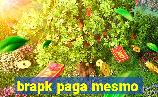 brapk paga mesmo